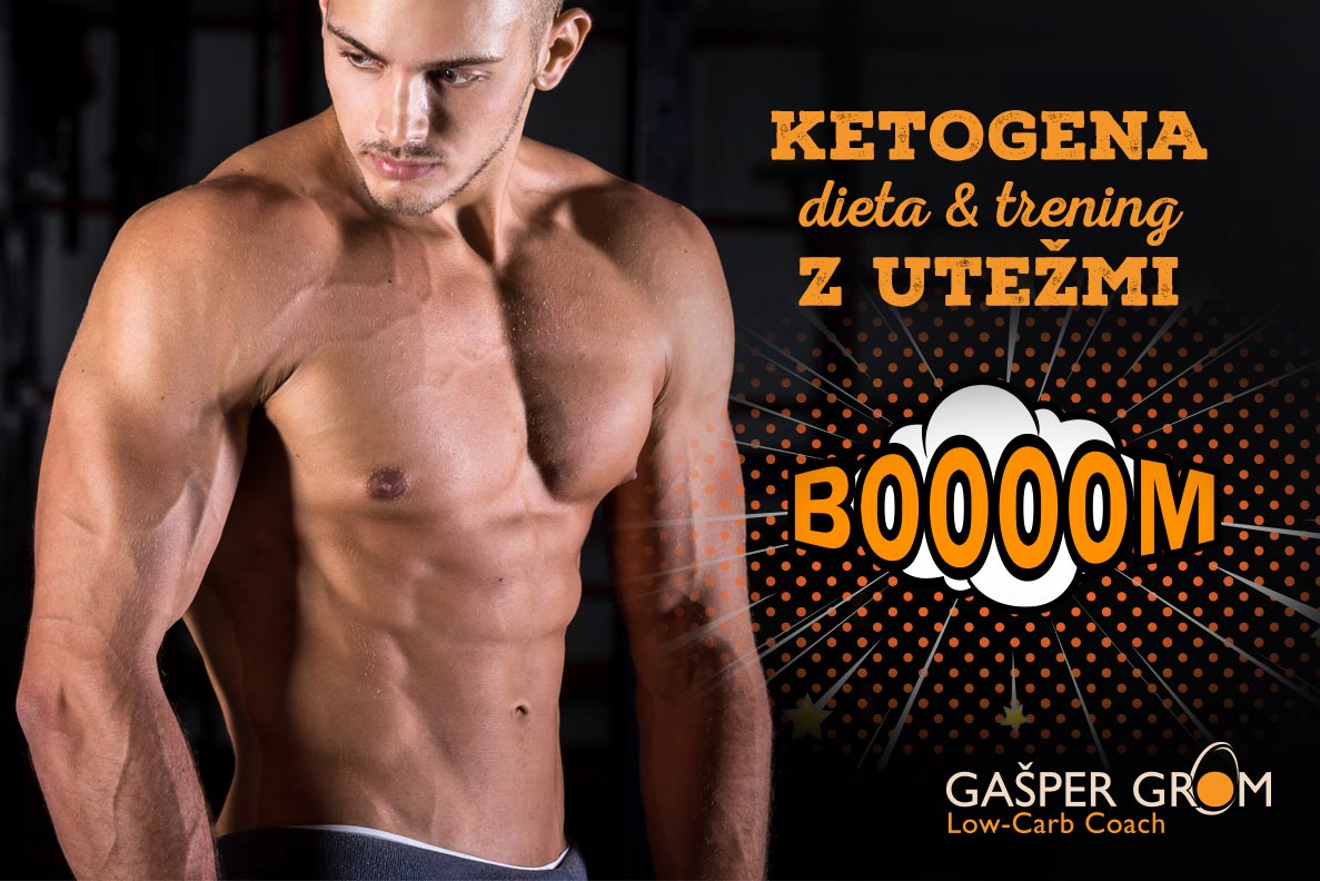 Ketogena dieta in trening z utežmi