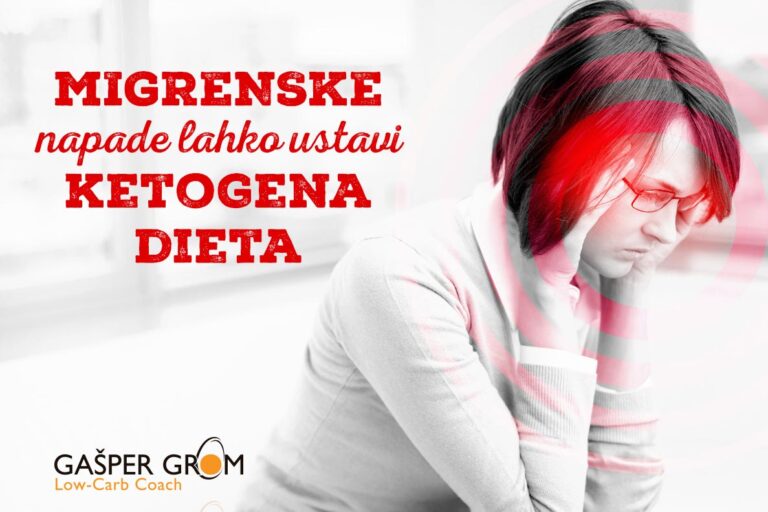 Ketogena dieta – učinkovita proti migrenam
