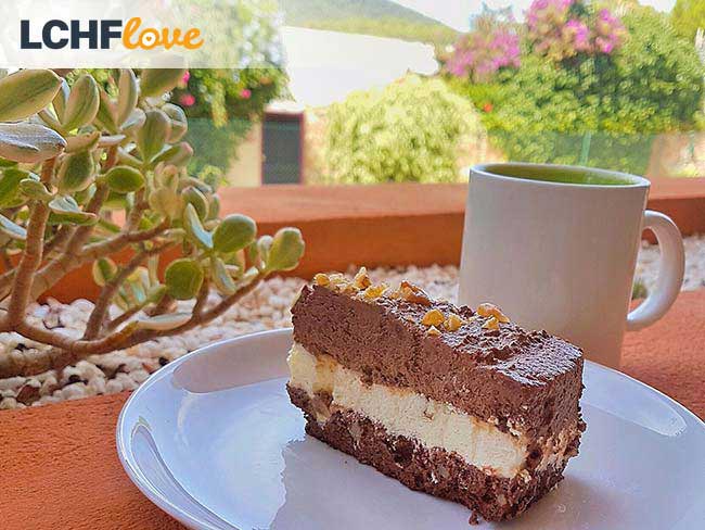 Čokoladno-vaniljeva torta za rojstni dan