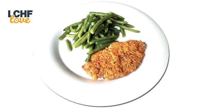 Piščančji file v mandljevi skorjici