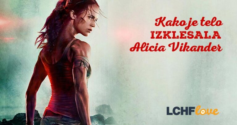 Alicia Vikander: izklesana postava s ketogeno dieto