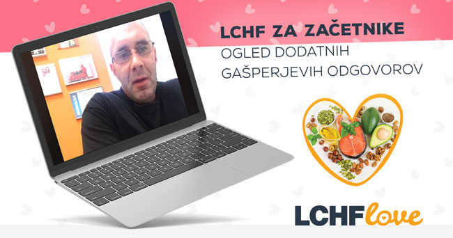 Gašper v živo – dodatni LCHF-odgovori