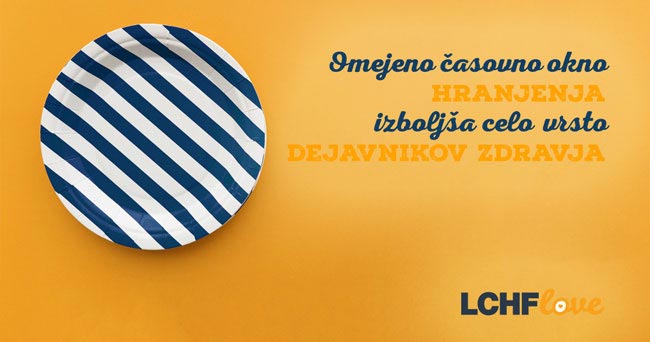 Omejeno časovno okno hranjenja: dobro za zdravje