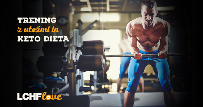 Trening z utežmi in keto