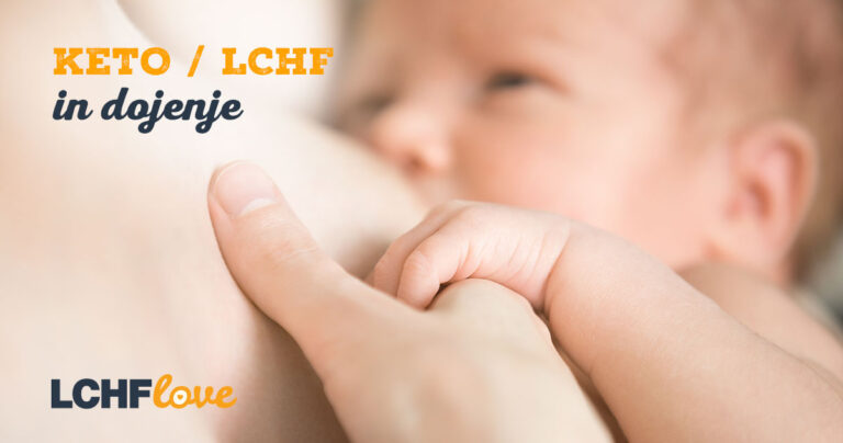 Dojenje in keto / LCHF