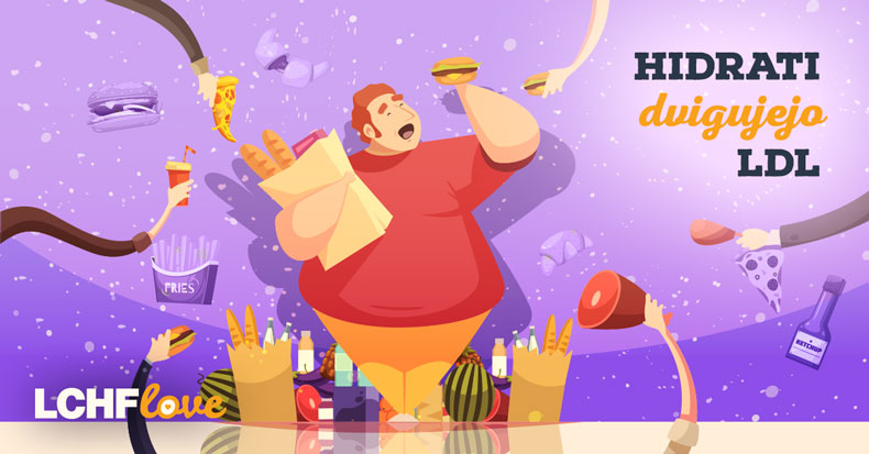 Ogljikovi hidrati dvigujejo holesterol LDL